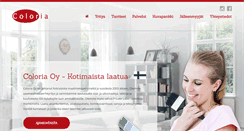 Desktop Screenshot of coloria.fi